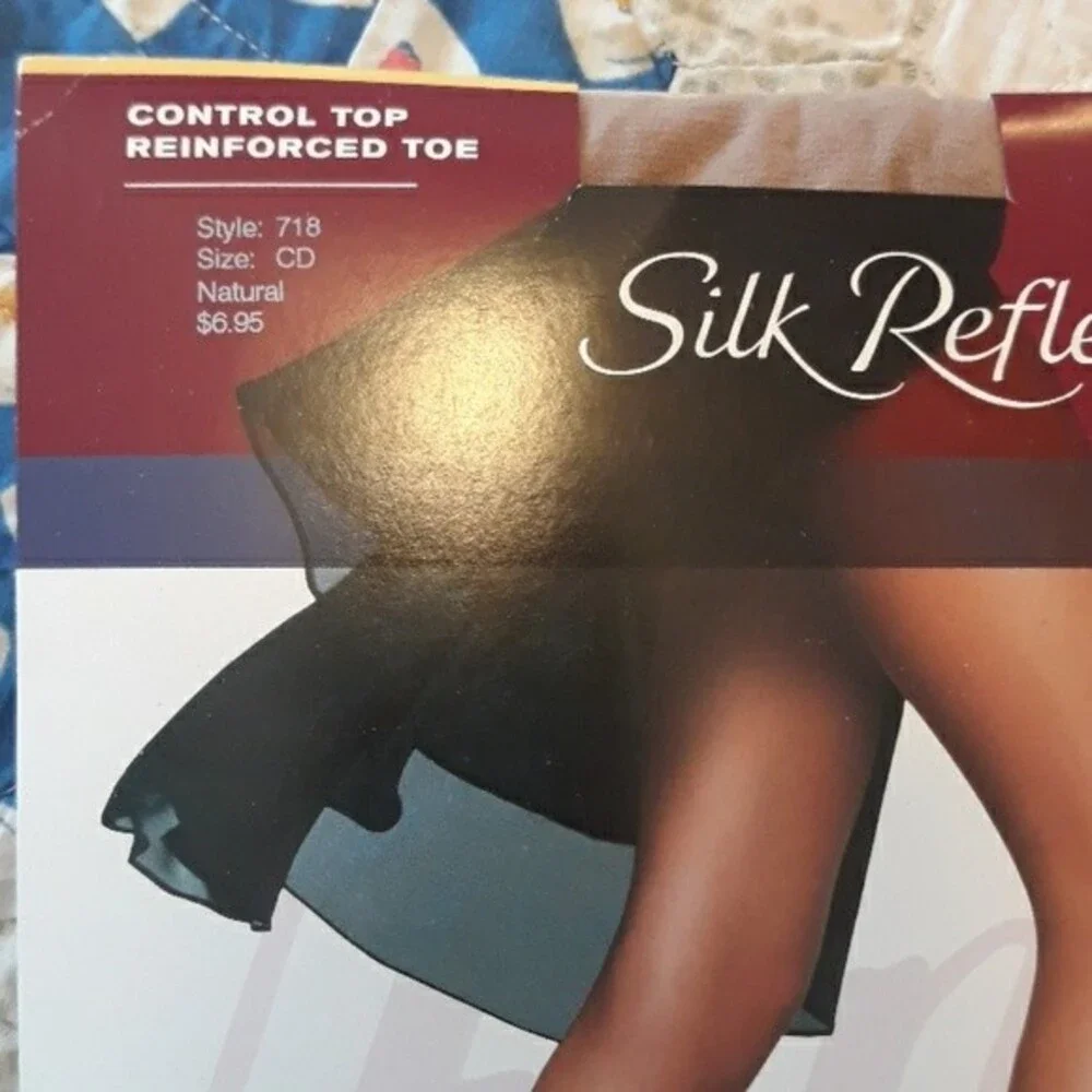 HANES LOT OF 3 SILK REFLECTIONS STOCKINGS